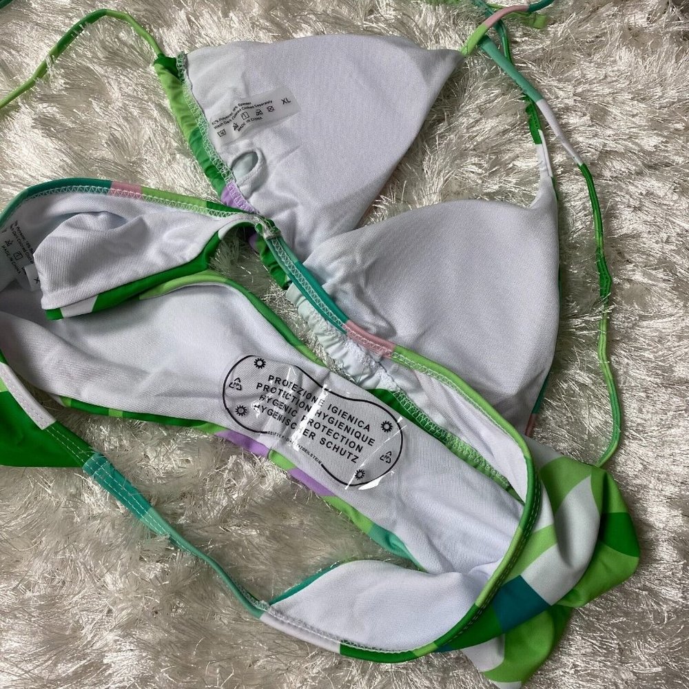 New Triangle String Bikini Set Xl Matching Sarong… - image 5